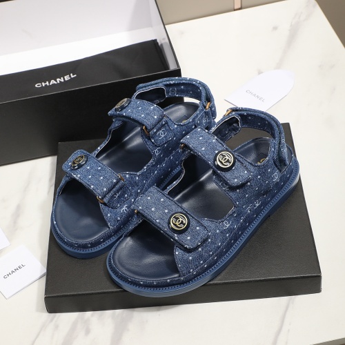 Chanel Sandal For Women #1225242 $92.00 USD, Wholesale Replica Chanel Sandal