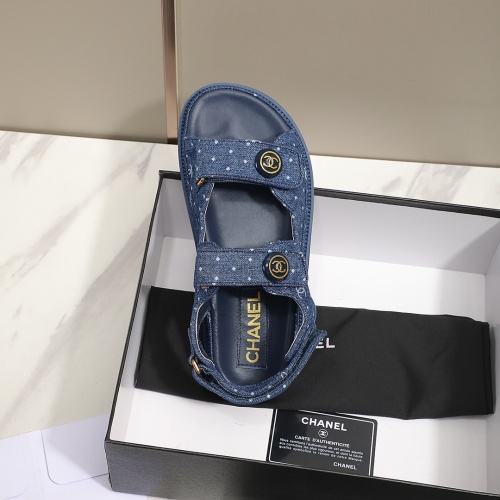 Replica Chanel Sandal For Women #1225242 $92.00 USD for Wholesale