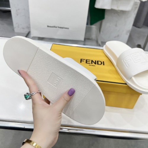 Replica Fendi Slippers For Men #1225269 $85.00 USD for Wholesale