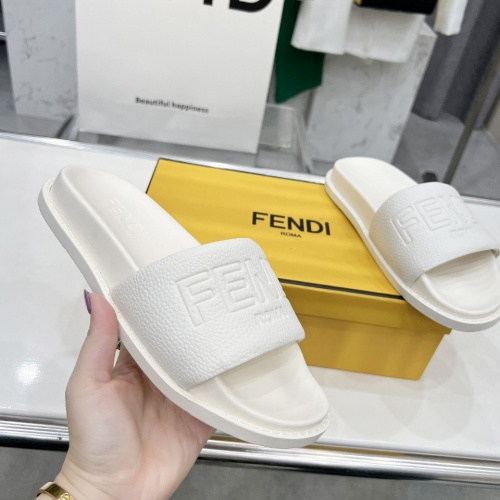 Replica Fendi Slippers For Women #1225270 $85.00 USD for Wholesale