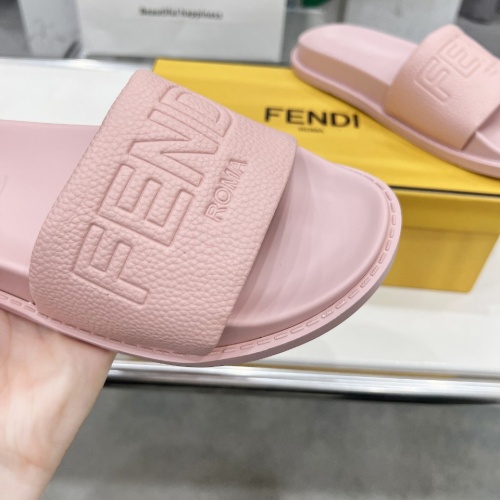 Replica Fendi Slippers For Women #1225272 $85.00 USD for Wholesale