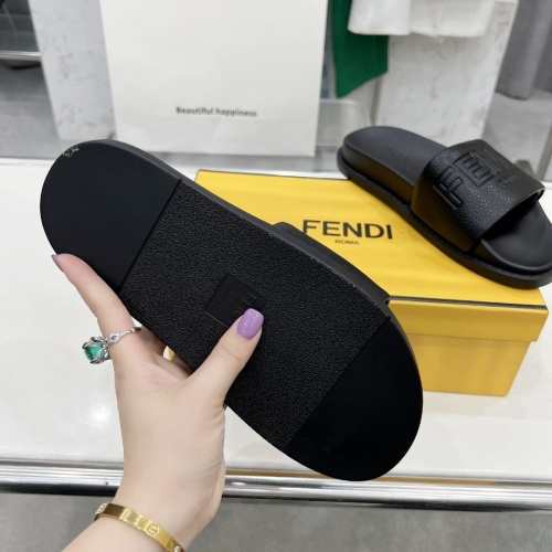 Replica Fendi Slippers For Men #1225274 $85.00 USD for Wholesale