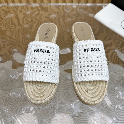 Prada Slippers For Women #1225300 $96.00 USD, Wholesale Replica Prada Slippers