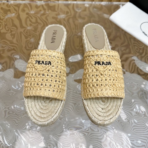 Prada Slippers For Women #1225302 $96.00 USD, Wholesale Replica Prada Slippers