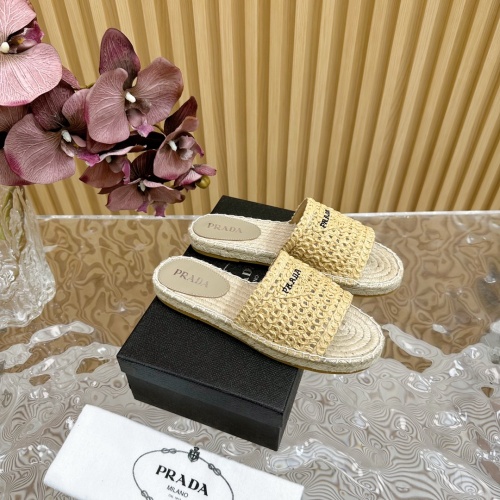 Replica Prada Slippers For Women #1225302 $96.00 USD for Wholesale