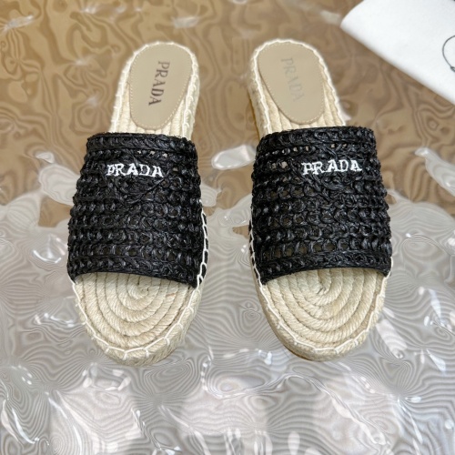 Prada Slippers For Women #1225305 $96.00 USD, Wholesale Replica Prada Slippers