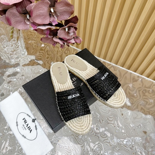 Replica Prada Slippers For Women #1225305 $96.00 USD for Wholesale