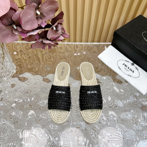 Replica Prada Slippers For Women #1225305 $96.00 USD for Wholesale