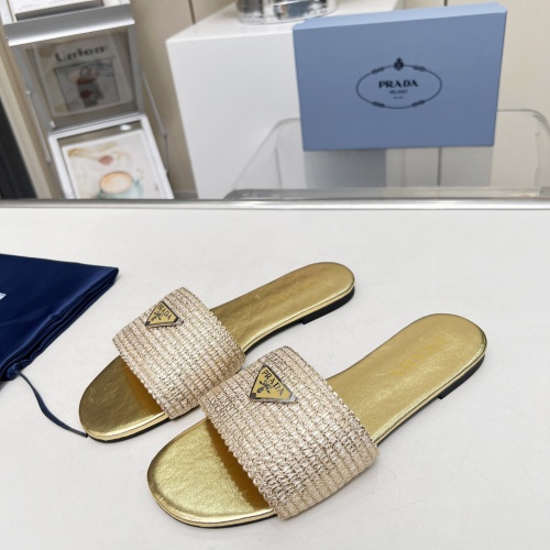 Prada Slippers For Women #1225308 $82.00 USD, Wholesale Replica Prada Slippers