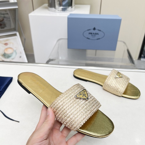 Replica Prada Slippers For Women #1225308 $82.00 USD for Wholesale