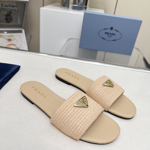 Replica Prada Slippers For Women #1225309 $82.00 USD for Wholesale