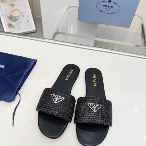 Replica Prada Slippers For Women #1225313 $82.00 USD for Wholesale