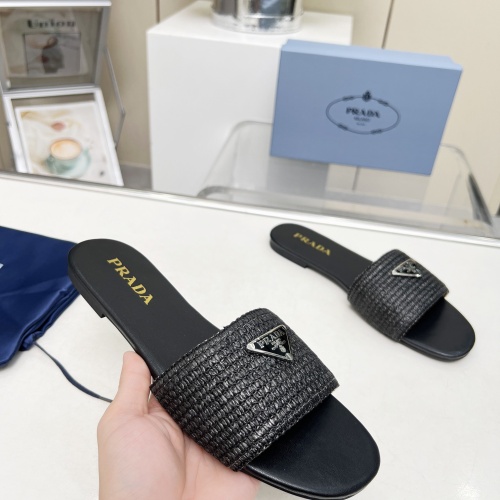 Replica Prada Slippers For Women #1225313 $82.00 USD for Wholesale