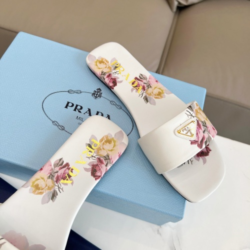 Replica Prada Slippers For Women #1225318 $85.00 USD for Wholesale