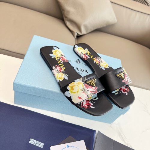 Replica Prada Slippers For Women #1225319 $85.00 USD for Wholesale