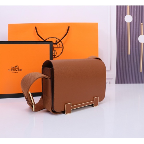 Replica Hermes AAA Quality Messenger Bags For Women #1225322 $115.00 USD for Wholesale