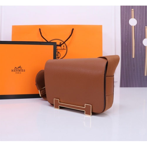 Replica Hermes AAA Quality Messenger Bags For Women #1225322 $115.00 USD for Wholesale