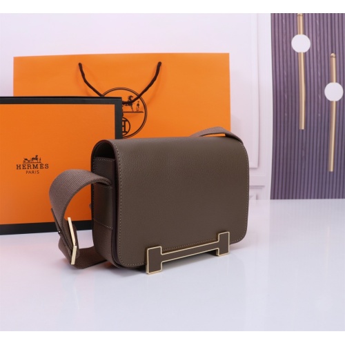 Replica Hermes AAA Quality Messenger Bags For Women #1225323 $115.00 USD for Wholesale