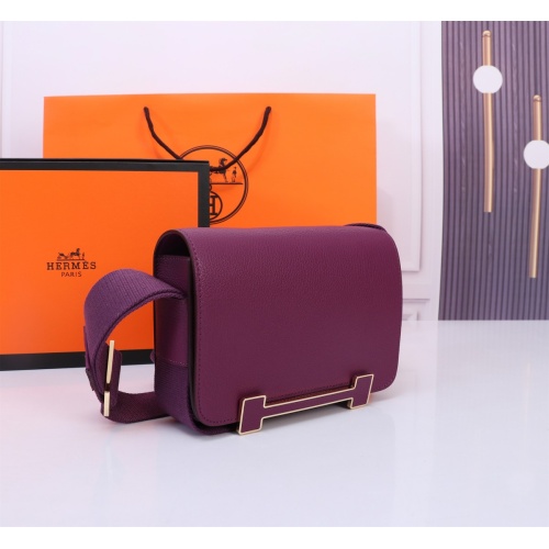 Replica Hermes AAA Quality Messenger Bags For Women #1225329 $115.00 USD for Wholesale