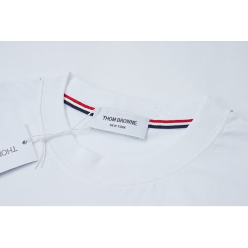 Replica Thom Browne TB T-Shirts Short Sleeved For Men #1225343 $72.00 USD for Wholesale