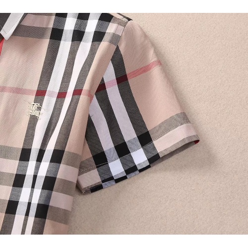 Replica Burberry Shirts Short Sleeved For Women #1225349 $36.00 USD for Wholesale