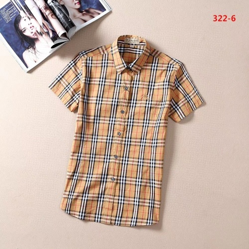 Burberry Shirts Short Sleeved For Women #1225351 $36.00 USD, Wholesale Replica Burberry Shirts