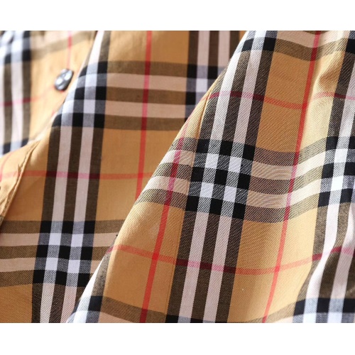 Replica Burberry Shirts Short Sleeved For Women #1225351 $36.00 USD for Wholesale