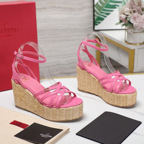 Replica Valentino Sandal For Women #1225375 $112.00 USD for Wholesale