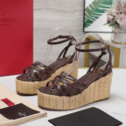 Valentino Sandal For Women #1225377 $112.00 USD, Wholesale Replica Valentino Sandal