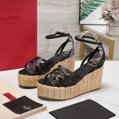 Valentino Sandal For Women #1225378 $112.00 USD, Wholesale Replica Valentino Sandal