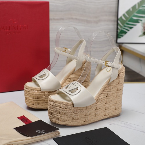 Valentino Sandal For Women #1225379 $128.00 USD, Wholesale Replica Valentino Sandal