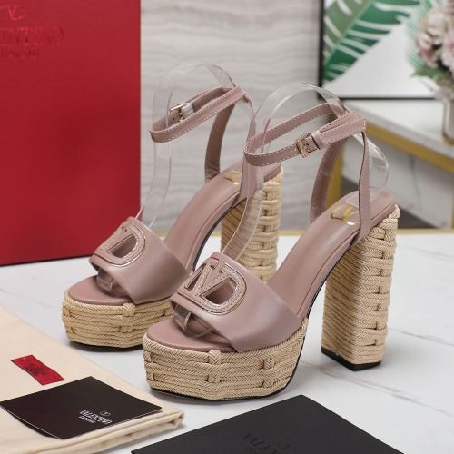 Valentino Sandal For Women #1225384 $118.00 USD, Wholesale Replica Valentino Sandal