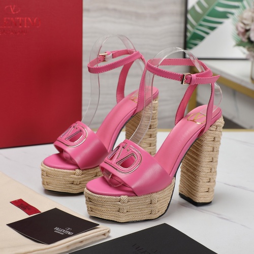 Valentino Sandal For Women #1225386 $118.00 USD, Wholesale Replica Valentino Sandal