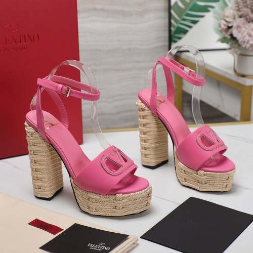 Replica Valentino Sandal For Women #1225386 $118.00 USD for Wholesale