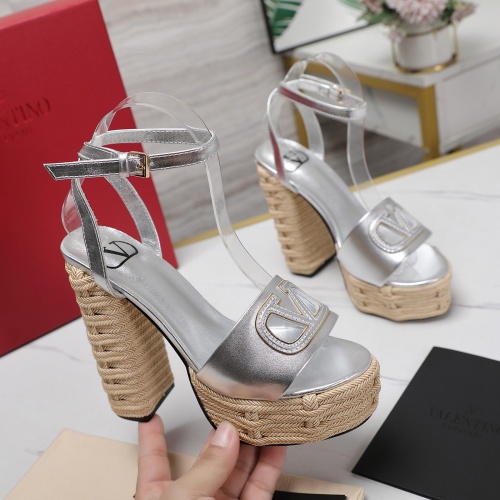 Replica Valentino Sandal For Women #1225390 $118.00 USD for Wholesale