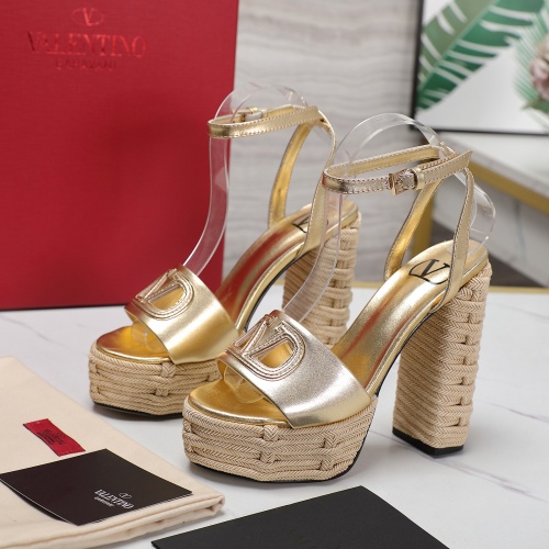 Valentino Sandal For Women #1225391 $118.00 USD, Wholesale Replica Valentino Sandal