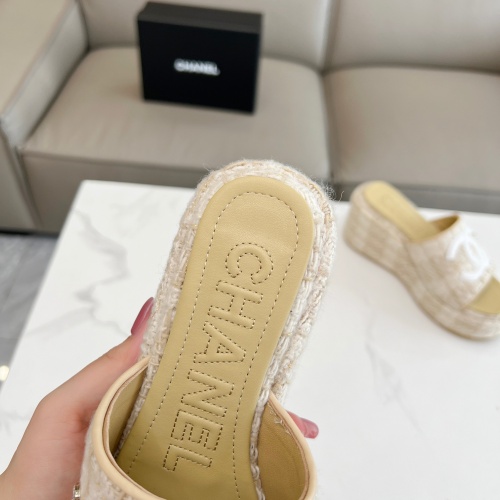 Replica Chanel Slippers For Women #1225402 $80.00 USD for Wholesale