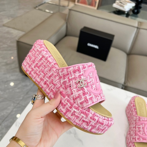 Replica Chanel Slippers For Women #1225404 $80.00 USD for Wholesale