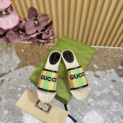 Replica Gucci Slippers For Women #1225420 $96.00 USD for Wholesale