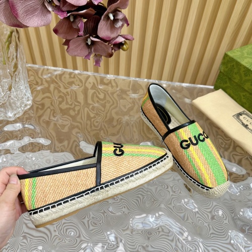 Replica Gucci Flat Shoes For Women #1225428 $98.00 USD for Wholesale