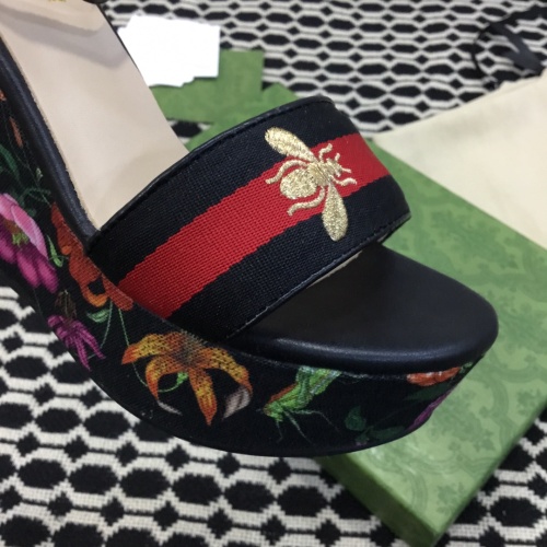 Replica Gucci Sandal For Women #1225435 $82.00 USD for Wholesale