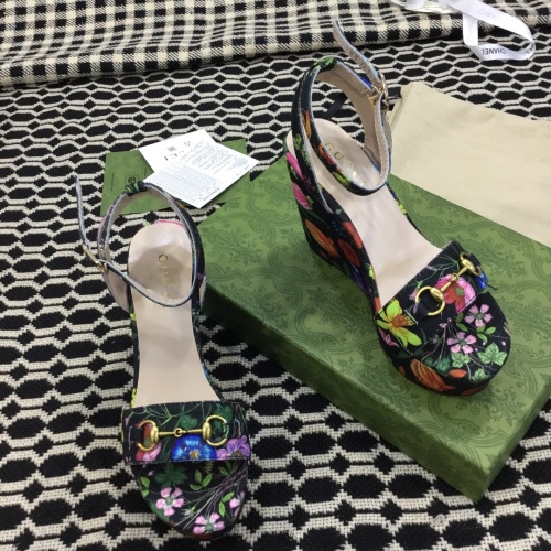 Replica Gucci Sandal For Women #1225436 $82.00 USD for Wholesale