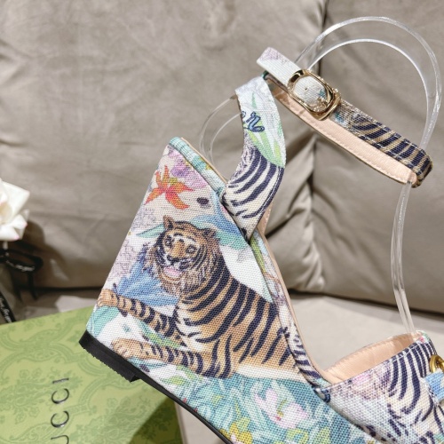 Replica Gucci Sandal For Women #1225438 $82.00 USD for Wholesale