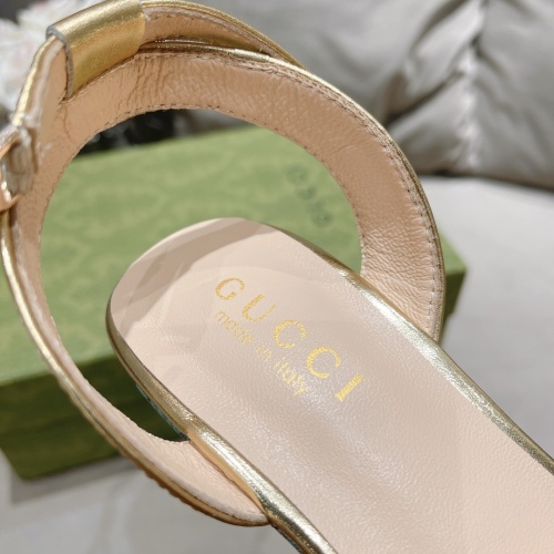 Replica Gucci Sandal For Women #1225439 $82.00 USD for Wholesale