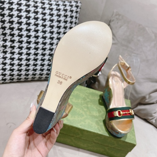 Replica Gucci Sandal For Women #1225439 $82.00 USD for Wholesale