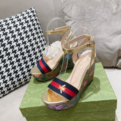 Replica Gucci Sandal For Women #1225440 $82.00 USD for Wholesale