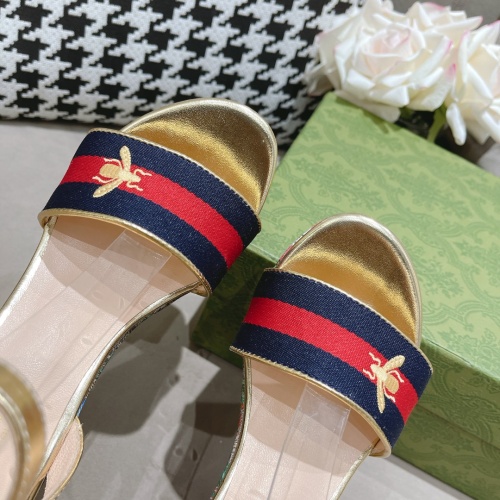 Replica Gucci Sandal For Women #1225440 $82.00 USD for Wholesale