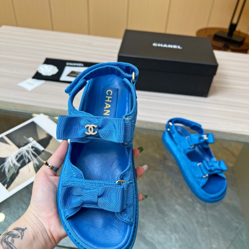 Replica Chanel Sandal For Women #1225461 $96.00 USD for Wholesale