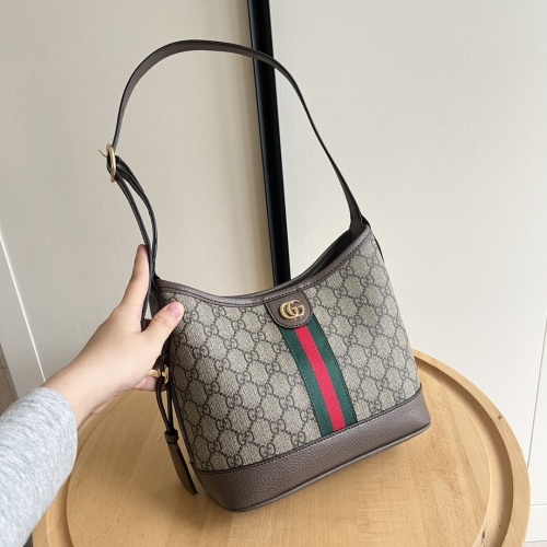 Replica Gucci AAA Quality Shoulder Bags For Women #1225469 $72.00 USD for Wholesale