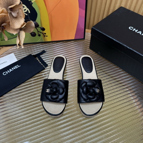 Replica Chanel Slippers For Women #1225474 $112.00 USD for Wholesale